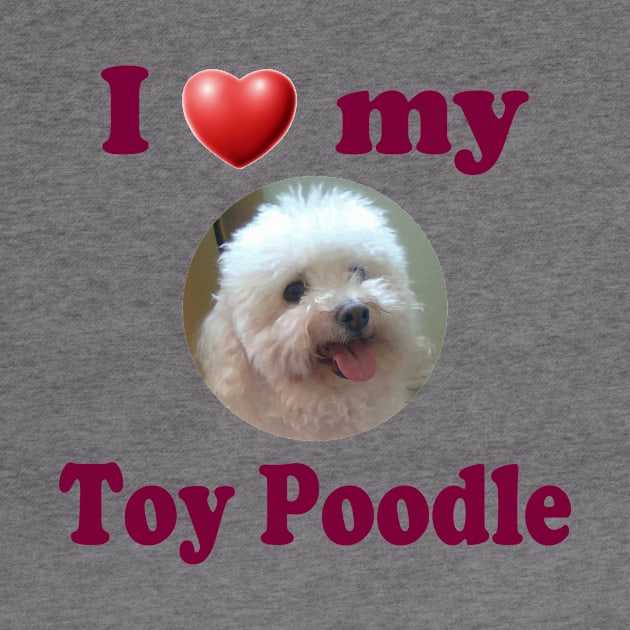 I Love My Toy Poodle by Naves